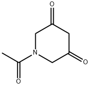 3,5-Piperidinedione, 1-acetyl- (9CI) Struktur