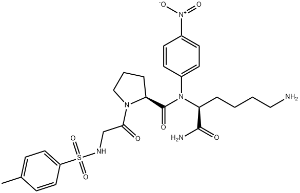 TOS-GLY-PRO-LYS-PNA Struktur