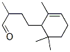 alpha,2,6,6-tetramethyl-2-cyclohexene-1-butyraldehyde Struktur