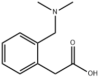 2-[(DIMETHYLAMINO)METHYL]-BENZENEACETIC ACID Struktur