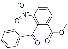 2-Benzoyl-3-nitrobenzoic acid methyl ester Struktur