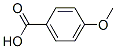 4-methoxybenzoic acid Struktur