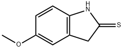 5-METHOXY-1,3-DIHYDRO-INDOLE-2-THIONE Struktur