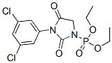 [3-(3,5-Dichlorophenyl)-2,4-dioxo-1-imidazolidinyl]phosphonic acid diethyl ester Struktur