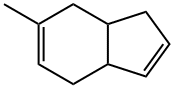 3a,4,7,7a-Tetrahydro-6-methyl-1H-indene Struktur