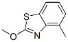 Benzothiazole, 2-methoxy-4-methyl- (9CI) Struktur