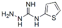 Hydrazinecarboximidamide,  N-2-thienyl- Struktur