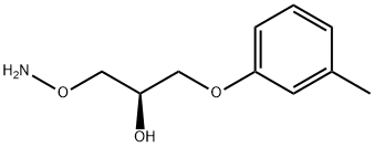 2-Propanol,1-(aminooxy)-3-(3-methylphenoxy)-,(2R)-(9CI) Struktur