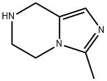 Imidazo[1,5-a]pyrazine, 5,6,7,8-tetrahydro-3-methyl- (9CI) Struktur