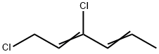 1,3-Dichloro-2,4-hexadiene Struktur