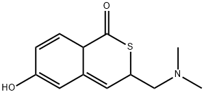 Benzo[c]thiophen-1(3H)-one, 3-[(dimethylamino)methyl]-6-hydroxy- (9CI) Struktur