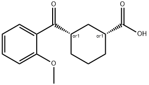 CIS-3-(2-METHOXYBENZOYL)CYCLOHEXANE-1-CARBOXYLIC ACID price.