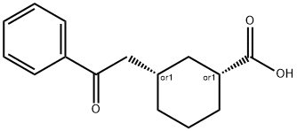 CIS-3-(2-OXO-2-PHENYLETHYL)CYCLOHEXANE-1-CARBOXYLIC ACID price.