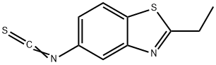 Benzothiazole, 2-ethyl-5-isothiocyanato- (9CI) Struktur