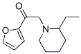 Ethanone, 2-(2-ethyl-1-piperidinyl)-1-(2-furanyl)- (9CI) Struktur