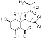 Antibiotic BN 183B hydrochloride Struktur