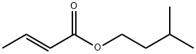 Crotonic acid isopentyl ester Struktur