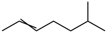 6-METHYL-2-HEPTENE Struktur