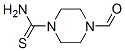 1-Piperazinecarbothioamide,4-formyl-(9CI) Struktur