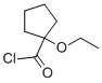 Cyclopentanecarbonyl chloride, 1-ethoxy- (9CI) Struktur