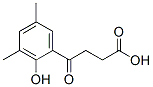 4-(2-hydroxy-3,5-dimethyl-phenyl)-4-oxo-butanoic acid Struktur