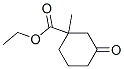 ethyl 1-methyl-3-oxo-cyclohexane-1-carboxylate Struktur