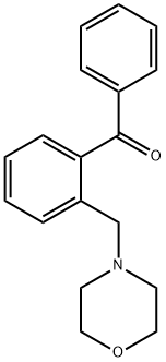 2-(MORPHOLINOMETHYL)BENZOPHENONE Struktur