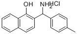 2-(AMINO-P-TOLYL-METHYL)-NAPHTHALEN-1-OL HYDROCHLORIDE Struktur