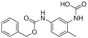 N,N'-(4-Methyl-m-phenylene)bis(carbamic acid benzyl) ester Struktur