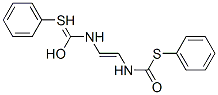 N,N'-Vinylenebis(thiocarbamic acid)S,S'-diphenyl ester Struktur