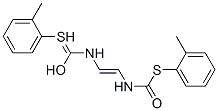 N,N'-Vinylenebis(thiocarbamic acid)S,S'-di(o-tolyl) ester Struktur