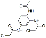 2',4'-Bis(2-chloroacetylamino)acetanilide Struktur