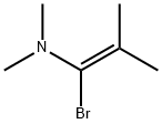 1-BROMO-N N,2-TRIMETHYLPROPENYLAMINE Struktur