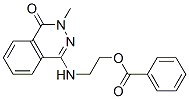 4-(2-Benzoyloxyethylamino)-2-methyl-1-oxo-1,2-dihydrophthalazine Struktur