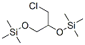 3-Chloro-1,2-propanediol, di(trimethylsilyl) ether Struktur