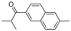 2-Methyl-6-isobutyrylnaphthalene Struktur