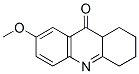 1,2,3,4-Tetrahydro-7-methoxy-9(9aH)-acridone Struktur