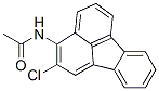 N-(2-Chlorofluoranthen-3-yl)acetamide Struktur