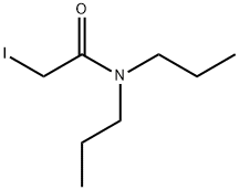 N,N-Dipropyl-2-iodoacetamide Struktur