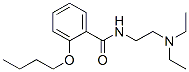 2-Butoxy-N-[2-(diethylamino)ethyl]benzamide Struktur