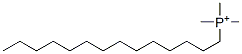 Tetradecyltrimethylphosphonium Struktur