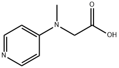 Glycine, N-methyl-N-4-pyridinyl- (9CI) Struktur