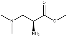 Alanine, 3-(dimethylamino)-, methyl ester (9CI) Struktur