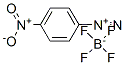 4-nitrobenzene diazonium tetrafluoroborate Struktur