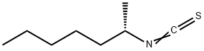 (S)-(+)-2-HEPTYL ISOTHIOCYANATE Struktur