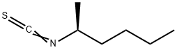 (S)-(+)-2-HEXYL ISOTHIOCYANATE Struktur