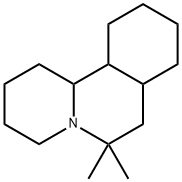 1,3,4,6,7,7a,8,9,10,11,11a,11b-Dodecahydro-6,6-dimethyl-2H-benzo[a]quinolizine Struktur