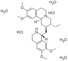 Emetine dihydrochloride tetrahydrate Struktur