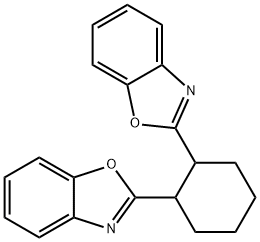 2,2'-(Cyclohexane-1,2-diyl)bisbenzoxazole Struktur