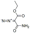 Propanoic  acid,  3-amino-2-diazo-3-oxo-,  ethyl  ester Struktur